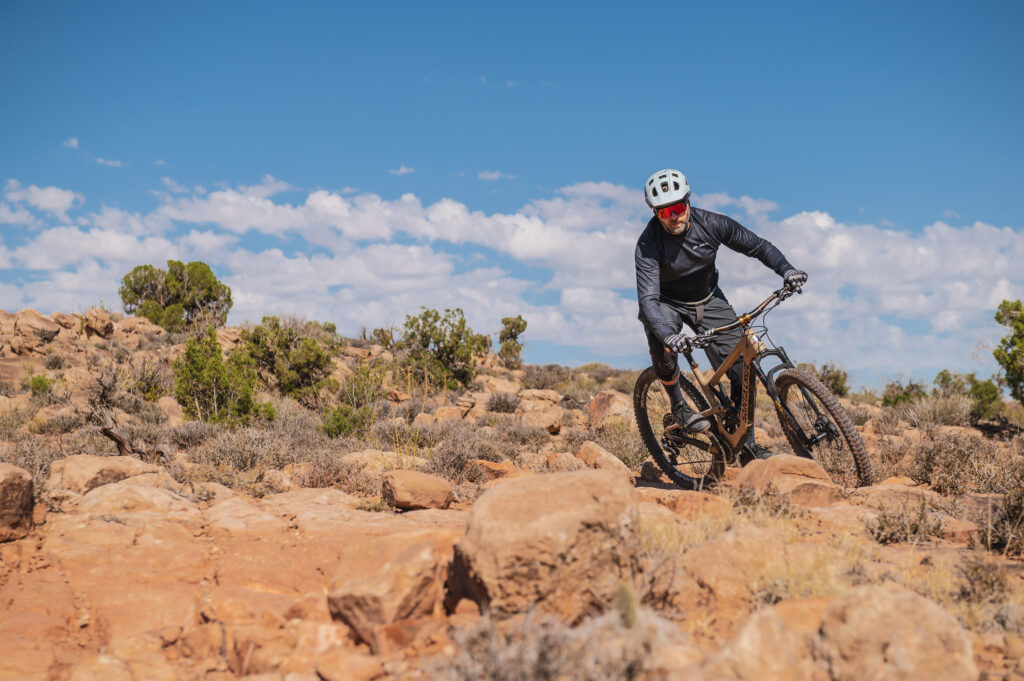 Riding the Bar M Trails in Moab Utah