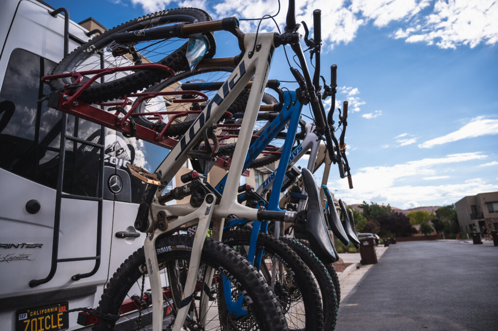 rding mtb in Moab Utah for Outerbike